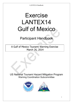 Exercise LANTEX14 Gulf of Mexico