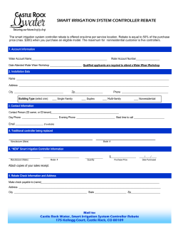 printable version - Town of Castle Rock