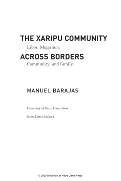 the xaripu community across borders