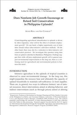 Does Nonfarm Job Growth Encourage or Retard Soil Conservation