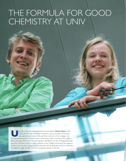 the formula for good chemistry at univ