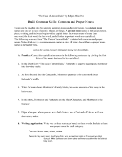 Build Grammar Skills: Common and Proper Nouns