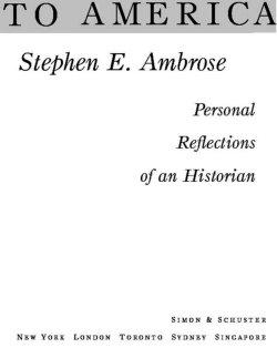 Chapter One The Founding Fathers Americans