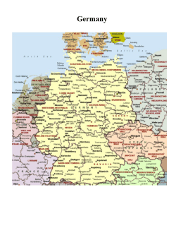 Maps of Germany - The German Genealogy Group