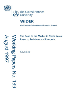 The Road to the Market in North Korea: Projects, Problems and