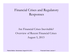 Financial Crisis