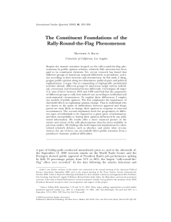 The Constituent Foundations of the Rally-Round