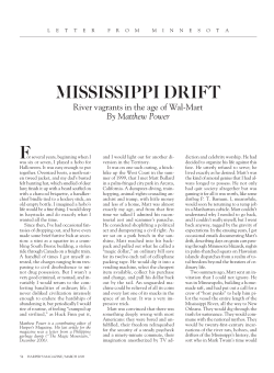 Mississippi Drift