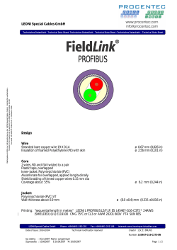 Datasheet - Procentec