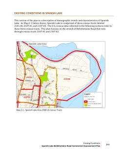Spanish Lake-Bellefontaine Road Commercial Improvement Plan