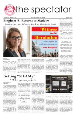 The Spectator - The Madeira School