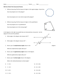 Mid-Year District Post Assessment Review