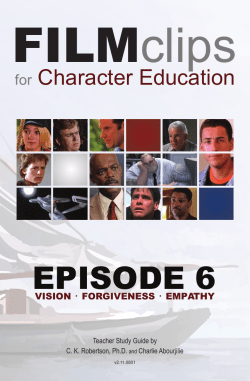 Film Clips for Character Education