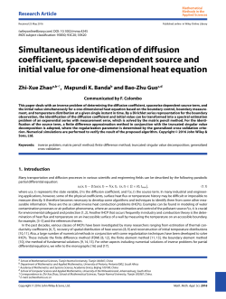 Simultaneous Identification of Diffusion Coefficient, Spacewise