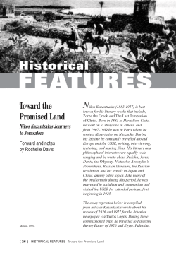 Toward the Promised Land - The Institute for Palestine Studies