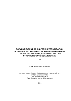 to what extent do on-farm diversification