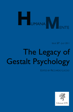 The Legacy of Gestalt Psychology