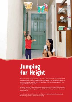 Jumping for Height