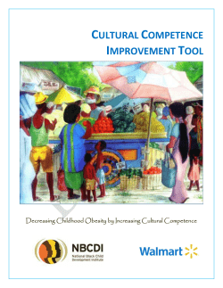 Cultural Competence Improvement Tool