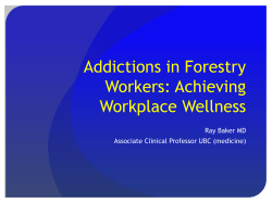 Achieving Workplace Wellness - Dr. Ray Baker MD