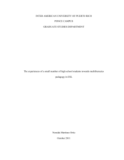 INTER AMERICAN UNIVERSITY OF PUERTO RICO PONCE