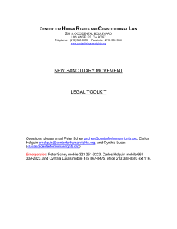 Center for Human Rights and Constitutional Law