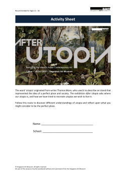 our education activity sheet (recommended for ages 15