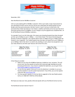 For even greater speeds it is not too late to upgrade to the new