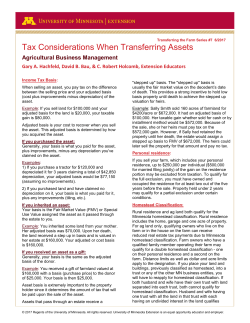 Tax Considerations When Transferring Assets