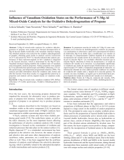 Influence of Vanadium Oxidation States on the Performance of V