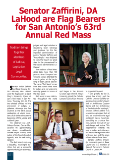 Senator Zaffirini, DA LaHood are Flag Bearers for San Antonio`s
