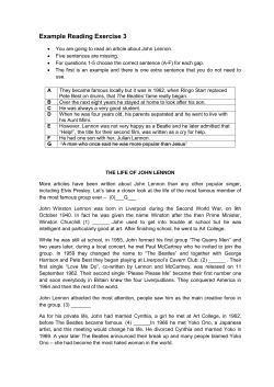 Example Reading Exercise 3