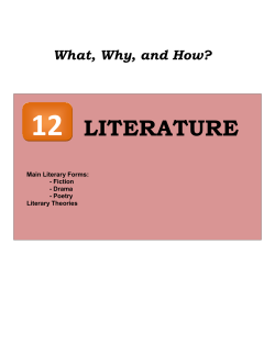 LITERATURE - Skyline College