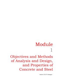 Properties of Concrete and Steel