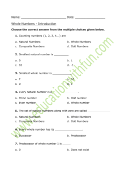 Name: Date - Education With Fun