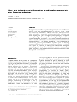 Direct and indirect assortative mating: a