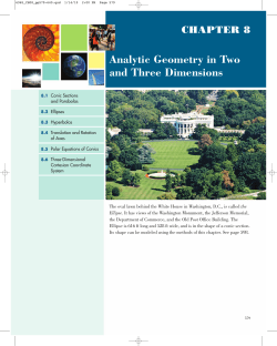 Analytic Geometry in Two and Three Dimensions