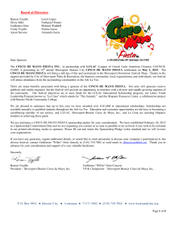 Retrieve Sponsor Letter Here