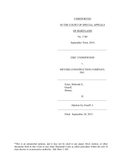 1740 - Maryland Courts