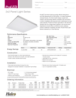 2x2 Panel Light Series