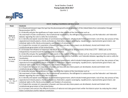 2016-17 Pacing Guide: Quarter 2
