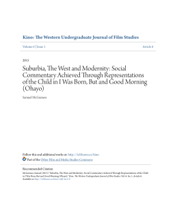 Social Commentary Achieved Through Representations of the Child