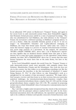 Formal Functions and Retrospective Reinterpretation in the First