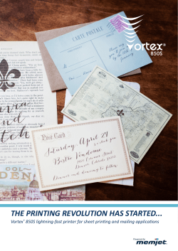 THE PRINTING REVOLUTION HAS STARTED