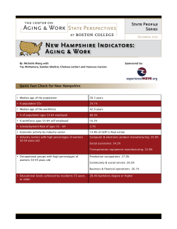 State Profile: New Hampshire