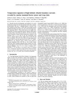 Grist et al. 2011 - Marine Mammals Exploring the Oceans Pole to Pole