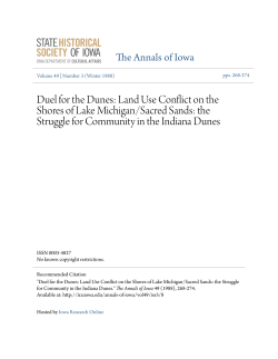 Duel for the Dunes - Iowa Research Online