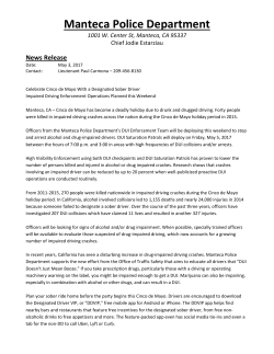 Manteca Police Department