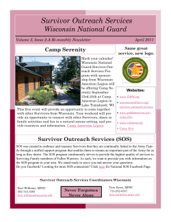 April 2011 Newsletter - Wisconsin Service Member Support Division