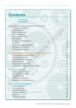 Critical Thinking - Hawker Brownlow Education